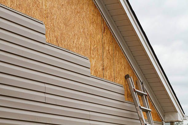 Professional Storm Damage Siding Repair technician working in Prospect, KY